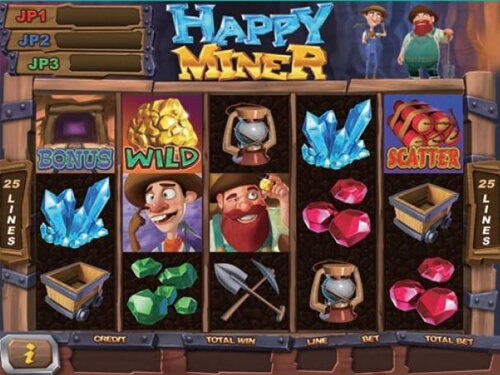 happy miner